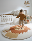 Kindervloerkleed leeuw