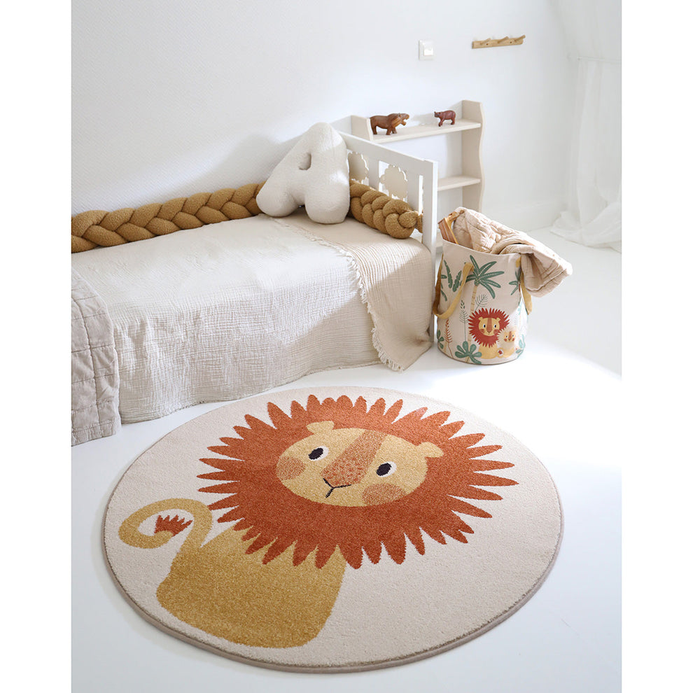 Kindervloerkleed leeuw